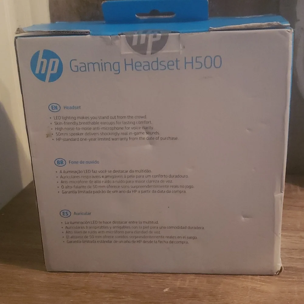 Hp gaming headset h500